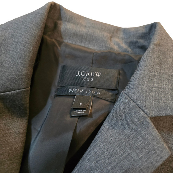 J. Crew Super 120’s Wool Blazer size 2 xs - Picture 4 of 8
